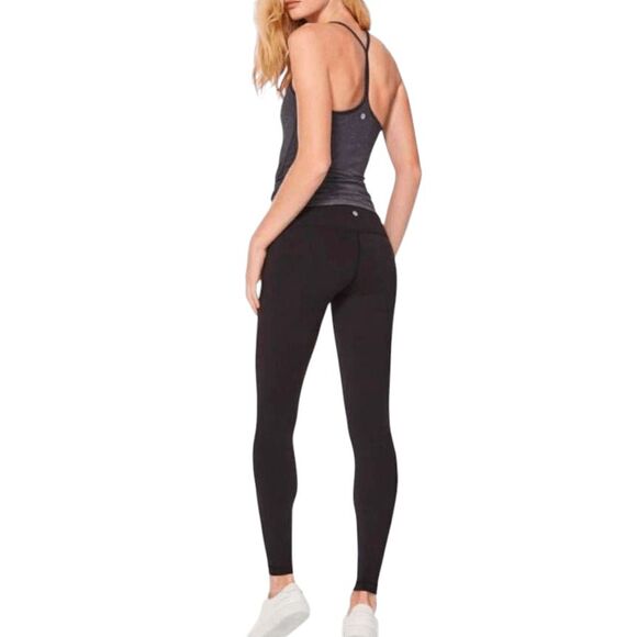 LULULEMON ATHLETICA Wunder Under Tight 'Full-On Luon 28' In Black Size 4 - Picture 1 of 4